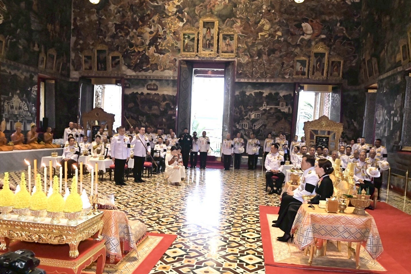 title - พระบาทสมเด็จพระเจ้าอยู่หัว และสมเด็จพระนางเจ้าฯ พระบรมราชินี เสด็จฯ ไปในการพระราชพิธีพืชมงคล พุทธศักราช 2569
